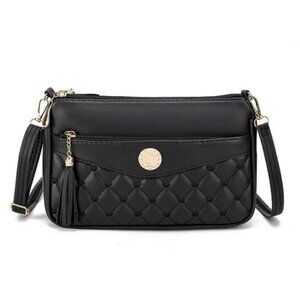 Ladies Casual Crossbody Handbag with Tassel ** choose from 6 colors **